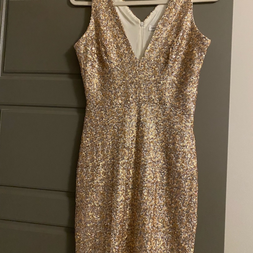 Elegant Sequin Bodycon Mini Dress